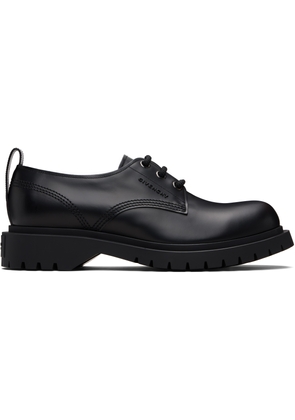 Givenchy Black Bullskin Derbys
