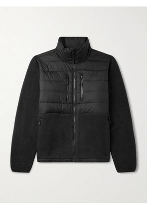 The North Face - RMST Denali Tek Logo-Embroidered Ripstop and Fleece Down Jacket - Men - Black - S