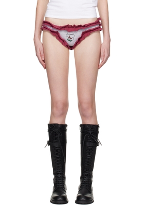 LAURA ANDRASCHKO Gray 'Kitzbuehel' Briefs