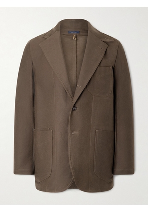 Drake's - Western Games Cotton Blazer - Men - Brown - UK/US 36