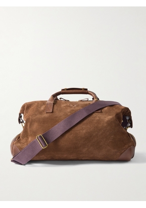 Bennett Winch - Suede Weekend Bag - Men - Brown
