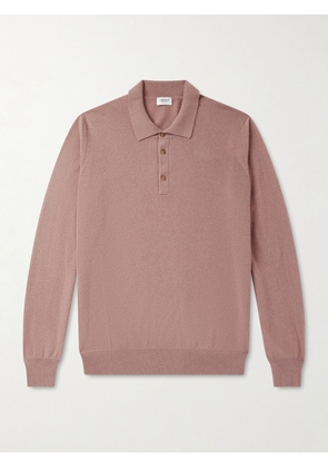 Ghiaia Cashmere - Cashmere Polo Shirt - Men - Pink - S