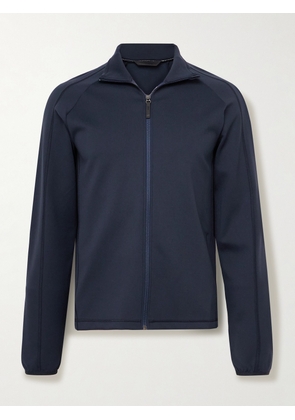 Aztech Mountain - Ajax Slim-Fit Stretch-Jersey Zip-Up Ski Mid-Layer - Men - Blue - S