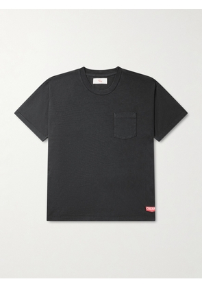 Cherry Los Angeles - Logo-Print Cotton-Jersey T-Shirt - Men - Black - XS