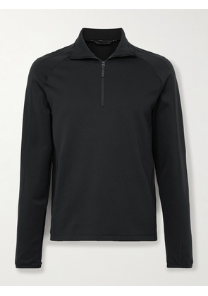 Aztech Mountain - Ajax Slim-Fit Stretch-Jersey Zip-Up Ski Base Layer - Men - Black - S