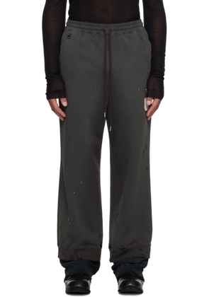 Maison MIHARA YASUHIRO Black Layered Sweatpants
