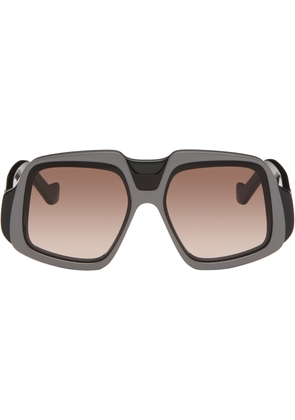 LOEWE Black & Gray Collage Sunglasses