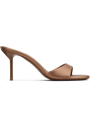 Paris Texas Tan Lidia Mule 70 Heeled Sandals