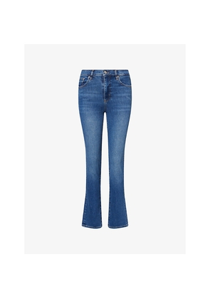 Womens Frame The Pencil Slim-Leg Stretch-Denim Blend Jeans