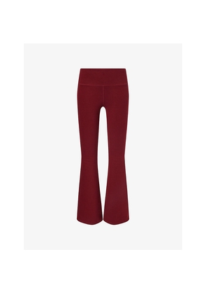 Womens Gracejacob Flared Wide-Leg Jersey Trousers