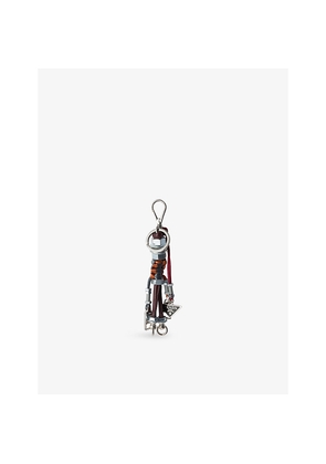 Womens Prada Robot Metal Bag Charm