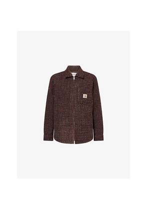 Mens Carhartt WIP Bellamy Boucle Woven Shirt