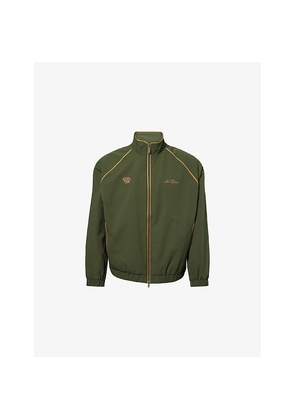Mens Les Deux Jack Seersucker Track Jacket