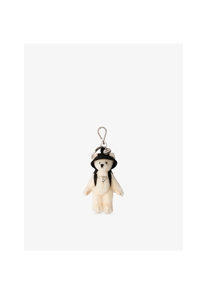 Prada Teddy Cotton and Mohair-Blend Bag Charm