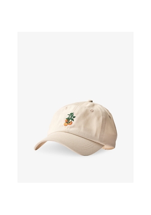 Sowvital Tomato Leaf Embroidered Adjustable Cotton Hat