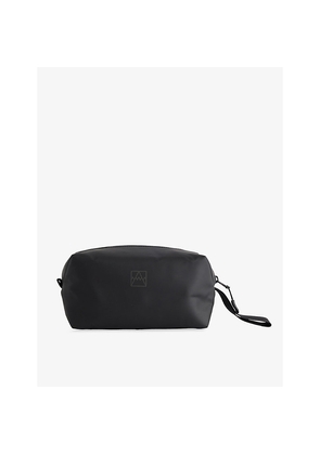 Stubble & Co Logo-Print Waterproof Woven Wash Bag