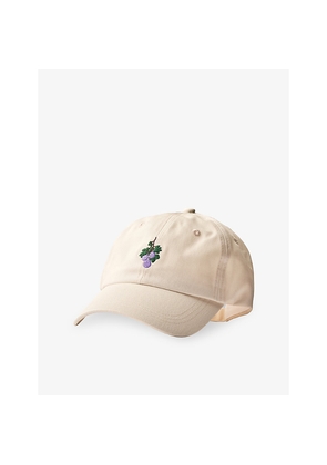Sowvital Fig Embroidered Adjustable Cotton Hat