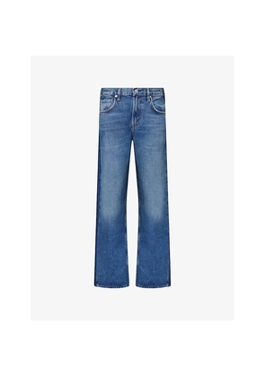Womens Citizens Of Humanity Lindz Straight-Leg Denim Jeans