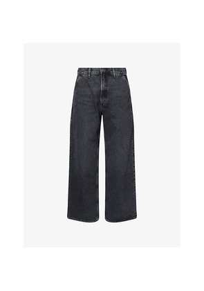 Mens Agolde Benton Wide-Leg Denim Jeans