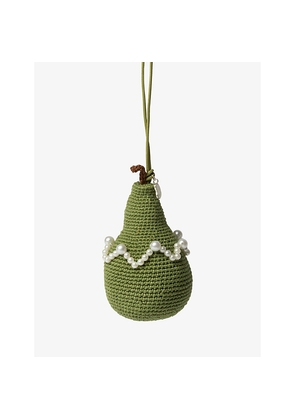 Gohar World Pear Crochet Bag Charm 10cm