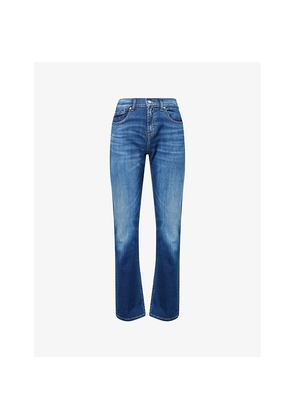 Mens 7 For All Mankind Standard Straight-Leg Stretch-Denim Jeans