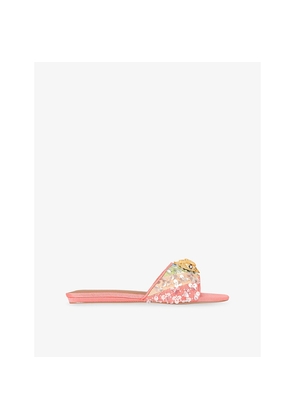 Womens Kurt Geiger London Kensington Woven Flat Sandals