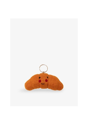 Womens Sowvital Croissant Felt Bag Charm