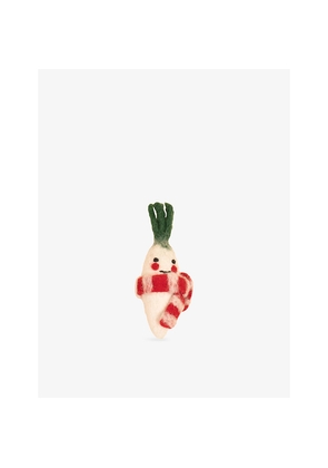 Womens Sowvital Radish Felt Bag Charm