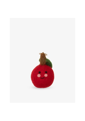 Womens Sowvital Apple Felt Bag Charm