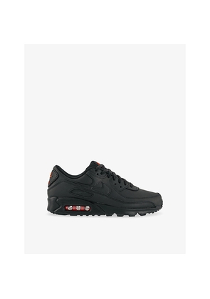Mens Nike Air Max 90 Leather Trainers
