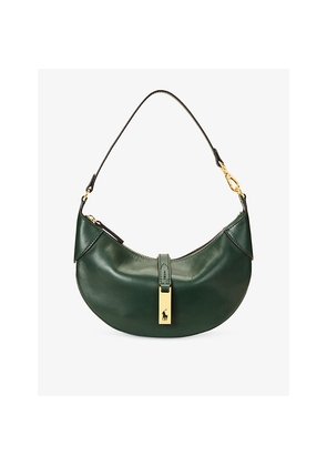 Womens Polo Ralph Lauren Polo Id Mini Leather Shoulder Bag
