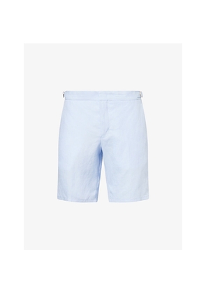 Mens Orlebar Brown Norwich Regular-Fit Linen Shorts