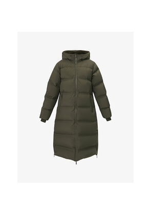 Womens Sweaty Betty Nimbus Longline Waterproof Shell-Down Puffer Coat