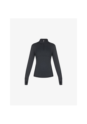 Womens Sweaty Betty Therma Half-Zip Midlayer Top