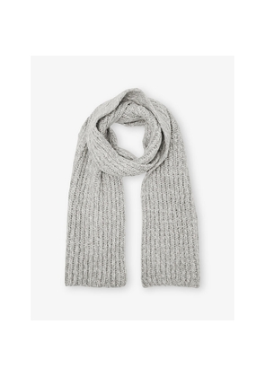 Mens Reiss Ribbed Knitted Scarf