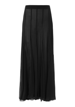 Chloé Organic Silk Mousseline Maxi Skirt - Moda Operandi