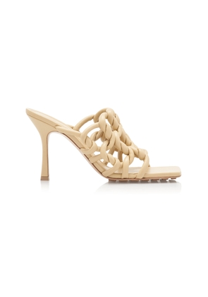 Bottega Veneta Stretch Leather Mule Sandals - Moda Operandi