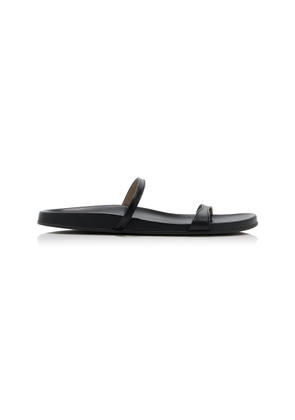 The Row Hugh Leather Sandals - Moda Operandi