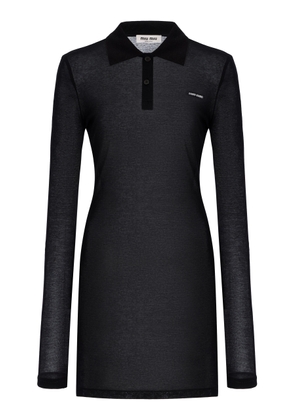 Miu Miu Cotton Mini Dress - Moda Operandi
