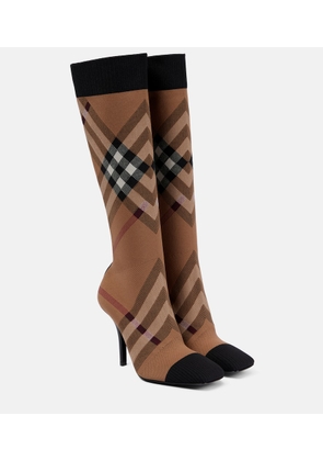 Burberry Vintage Check 105 sock boots