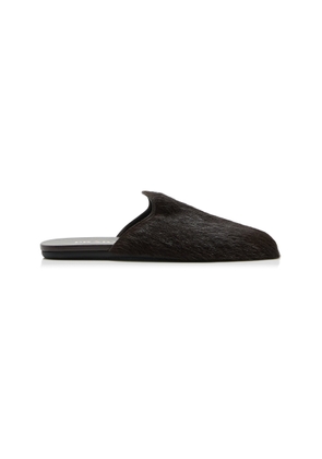 Prada Pony Hair Mules - Moda Operandi