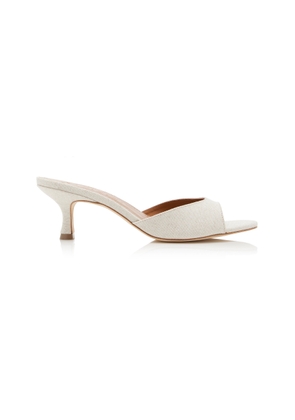 STAUD Brigitte Canvas Mules - Moda Operandi