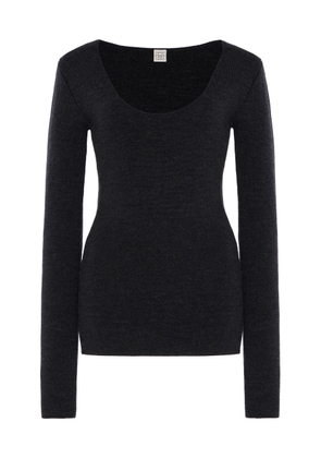 Toteme Compact Knit Wool Top - Moda Operandi