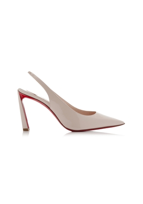 Christian Louboutin Condora 85mm Patent Leather Slingback Pumps  - Moda Operandi