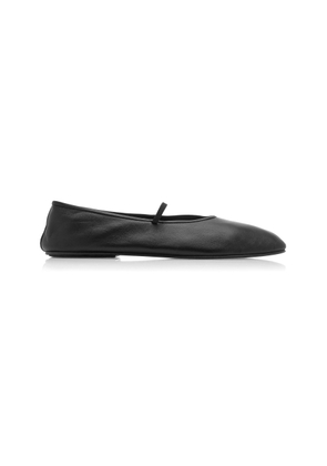 The Row Leather Ballet Flats - Moda Operandi