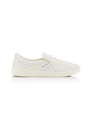 Bottega Veneta Sawyer Intrecciato Leather Sneakers - Moda Operandi