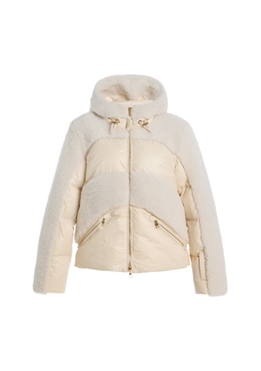 Bogner Dana Shearling-Trimmed Down Ski Jacket - Moda Operandi