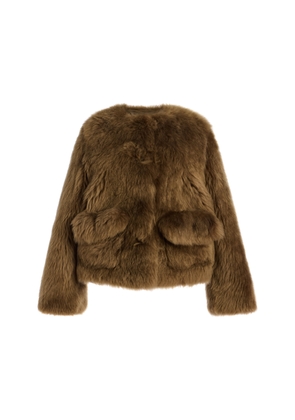Altuzarra Maury Shearling Short Coat - Moda Operandi
