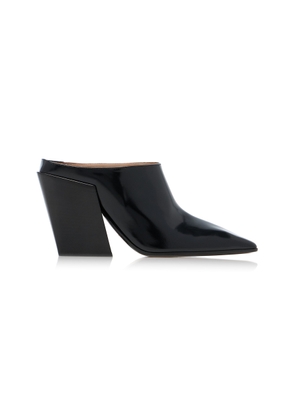 Bottega Veneta Leather Mule Pumps - Moda Operandi