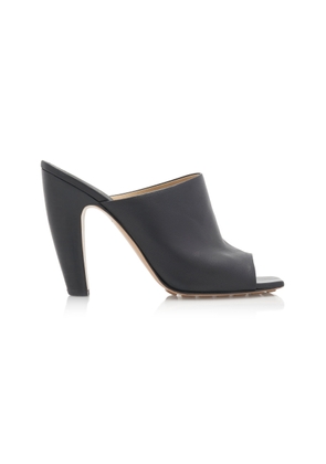 Bottega Veneta Lagoon Leather Mule Sandals - Moda Operandi